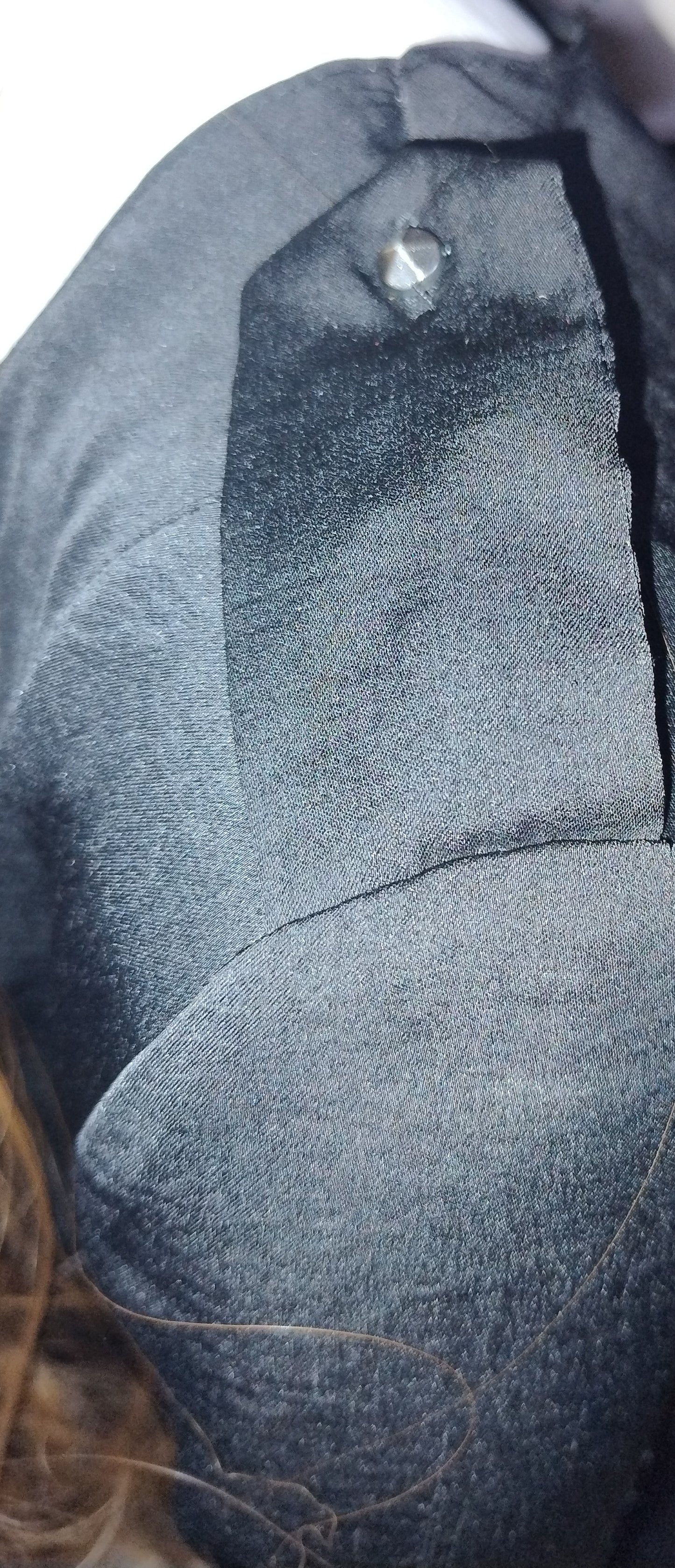 giacca tipo chiodino in tessuto morbido