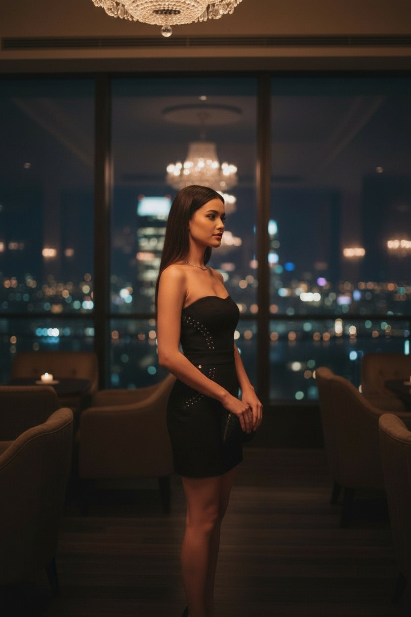 Vestito senza spalline KorAKor